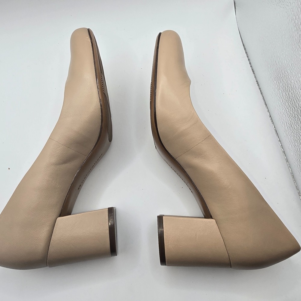 Naturalizer Michelle 6.5 Pumps Beige Leather Comfort Dress Classic Office - Picture 10 of 12